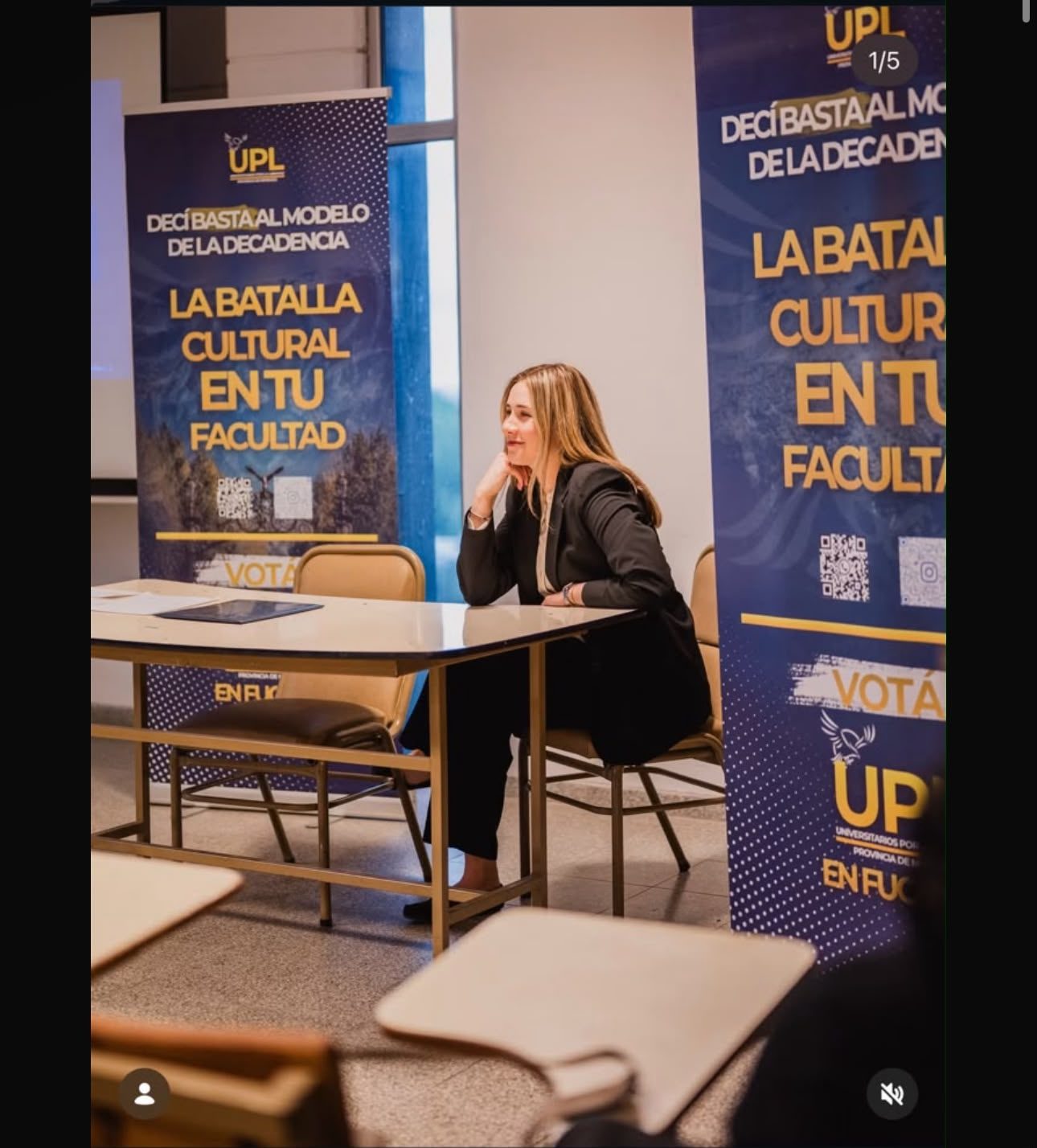 Charla La batalla cultural en tu facultad