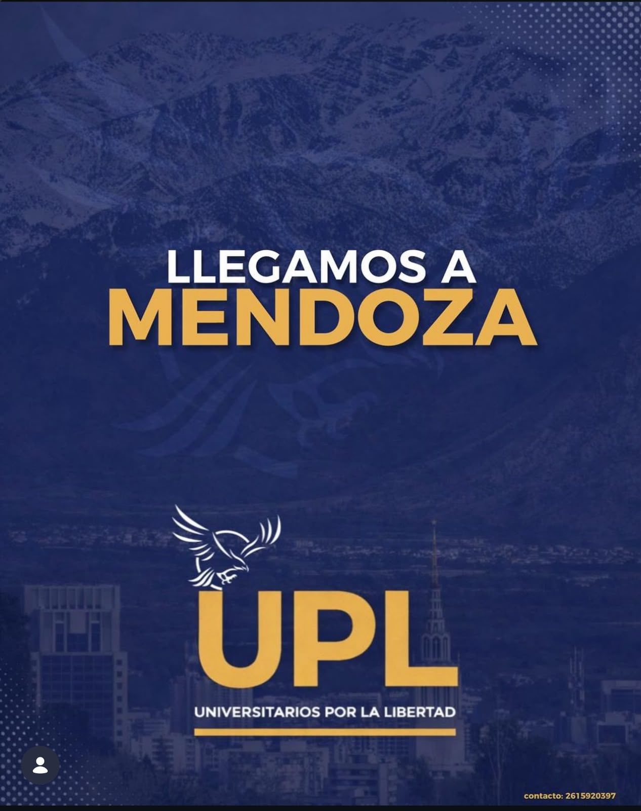 Flyer Llegamos a Mendoza